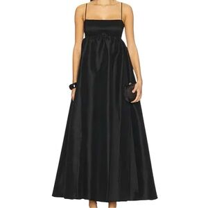 NWT MORE TO COME Black Avalon Maxi Dress, XL
